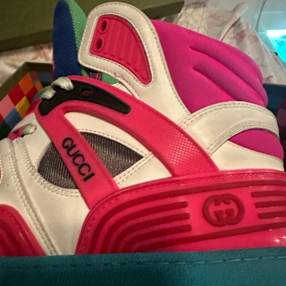 Gucci Basket High Multicolor Vintage - Picture 7 of 7